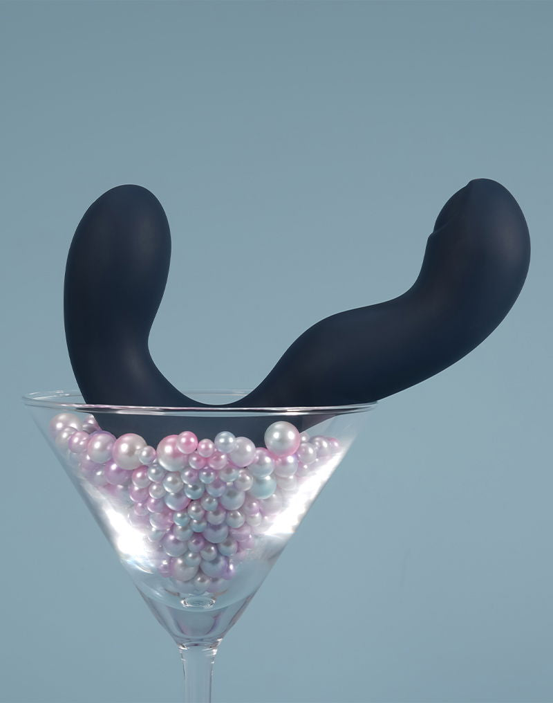 Svakom - Iker Neo - Perineum & Prostaat Vibrator - App Control - Donkerblauw-Erotiekvoordeel.nl