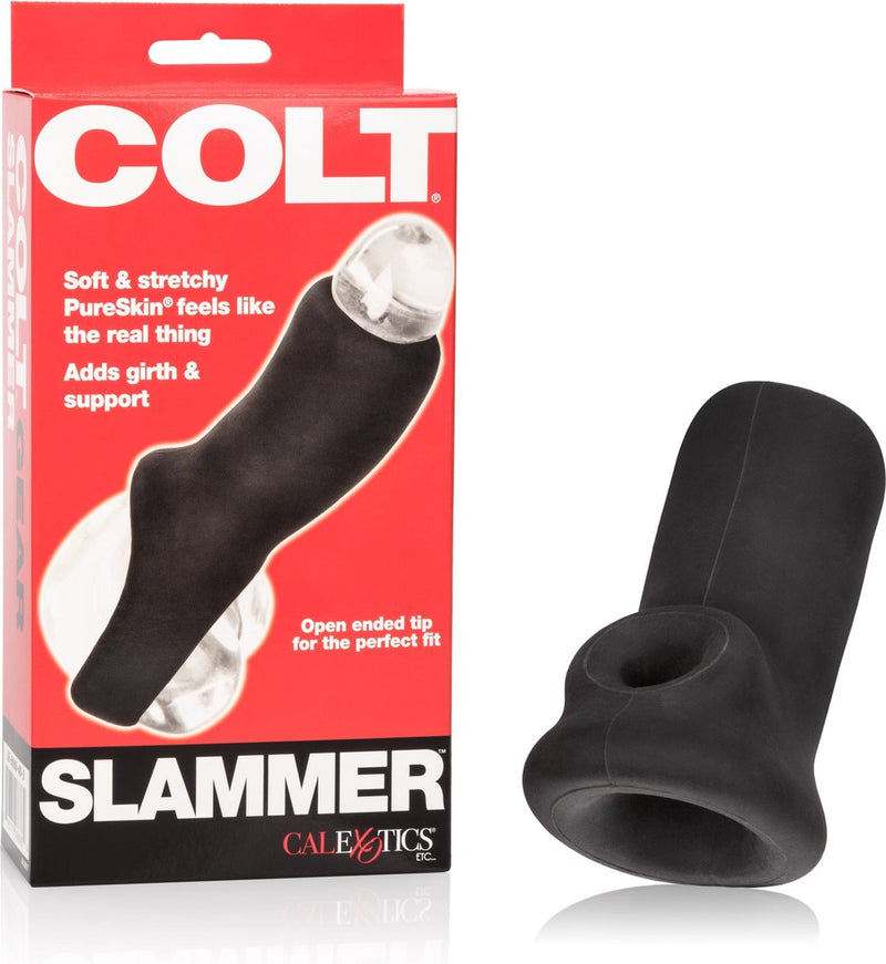 COLT Slammer – Penissleeve – Pure Skin Rubber – Zwart-Erotiekvoordeel.nl