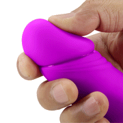 Pretty Love - Zanini - Vibrerende Strapless Strap-On - Diep Roze-Erotiekvoordeel.nl