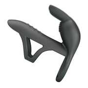 Pretty Love - Matty - Vibrerende Penis Sleeve - Zwart-Erotiekvoordeel.nl