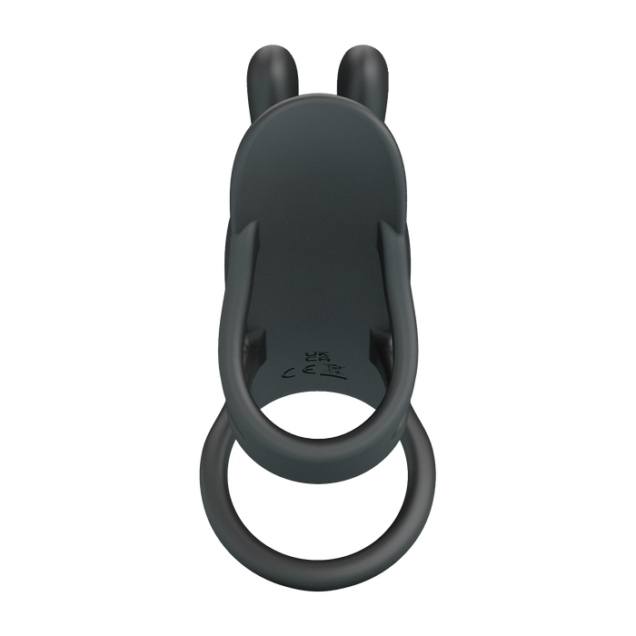 Pretty Love - Matty - Vibrerende Penis Sleeve - Zwart-Erotiekvoordeel.nl