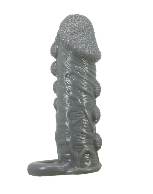 Pretty Love - Faylen - Realistische Penis Sleeve - Donkergrijs-Erotiekvoordeel.nl