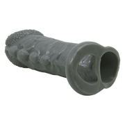 Pretty Love - Faylen - Realistische Penis Sleeve - Donkergrijs-Erotiekvoordeel.nl