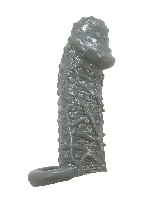 Pretty Love - Fogg - Realistische Penis Sleeve - Donkergrijs-Erotiekvoordeel.nl