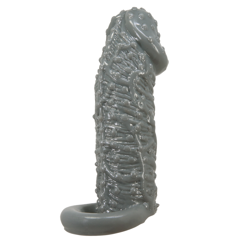 Pretty Love - Fogg - Realistische Penis Sleeve - Donkergrijs-Erotiekvoordeel.nl