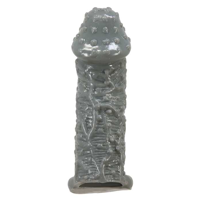 Pretty Love - Fogg - Realistische Penis Sleeve - Donkergrijs-Erotiekvoordeel.nl