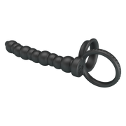 Pretty Love - Dillion - Cockring Anaal Kralen - Zwart-Erotiekvoordeel.nl