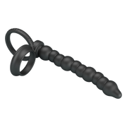 Pretty Love - Dillion - Cockring Anaal Kralen - Zwart-Erotiekvoordeel.nl