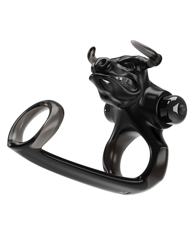 Pretty Love - Bull Warrior - Penisring - Zwart-Erotiekvoordeel.nl