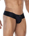 Cut4Men - Spandex Sexy Hybrid Herenslip - Zwart-Erotiekvoordeel.nl