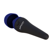 PalmPower - Recharge Wand Massager - Flexibele Kop - Blauw/Zwart-Erotiekvoordeel.nl
