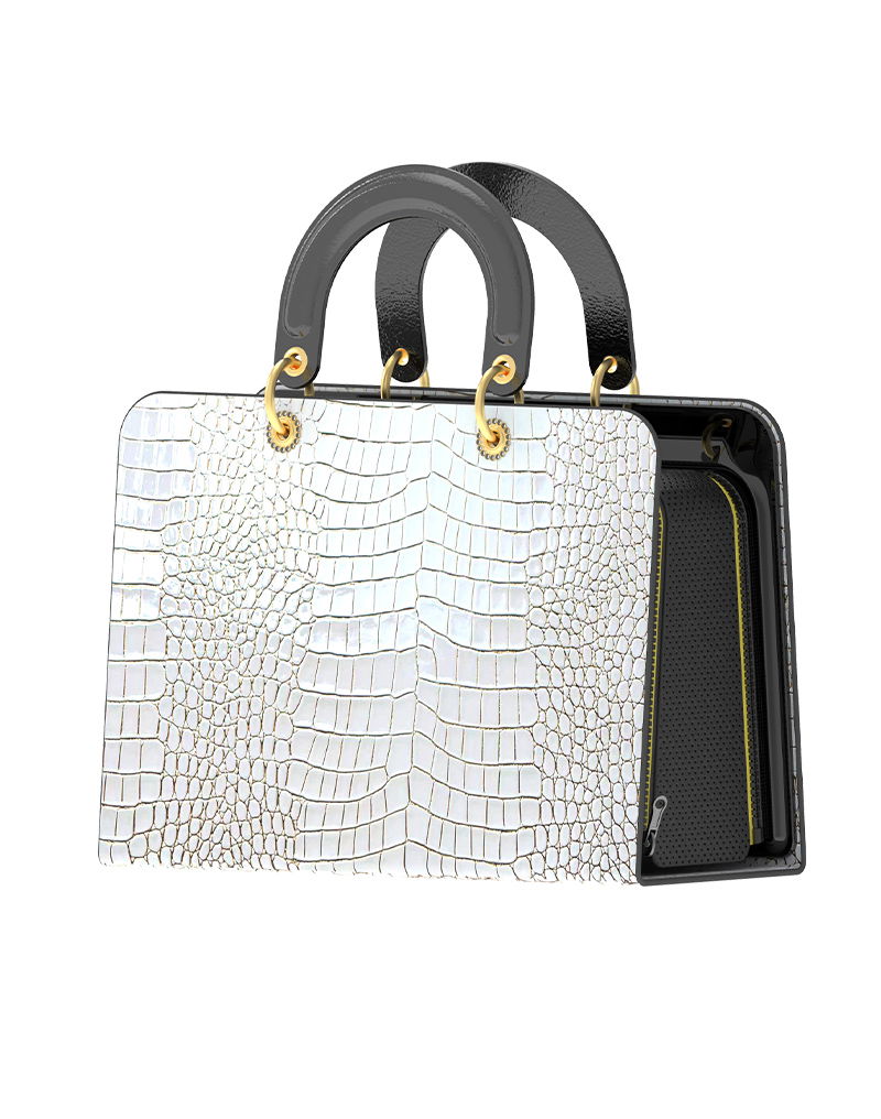 ZSEX - Fuck Machine - Witte Tas - Paarse Machine-Erotiekvoordeel.nl