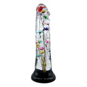 LOVISS Helichrysum Garden Flower Dildo Texture – Transparant-Erotiekvoordeel.nl