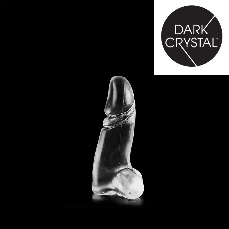 Dark Crystal - Dildo - 21 x 6,3 cm - Transparant