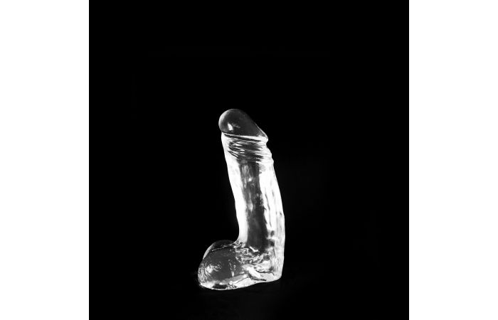 Dinoo - Overo - Anaal Dildo - 22,5 cm - Transparant