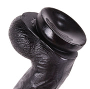 Dinoo - Kong - XXL Dildo - 26 x 4.5 cm - Zwart-Erotiekvoordeel.nl