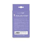 Luxus - Zelfklevende Stickers voor de Luxus Vibrator - 5 stuks - Transparant-Erotiekvoordeel.nl