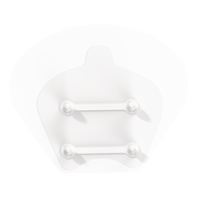 Luxus - Zelfklevende Stickers voor de Luxus Vibrator - 5 stuks - Transparant-Erotiekvoordeel.nl