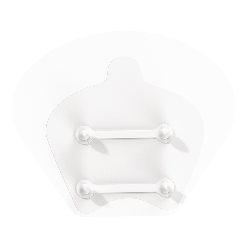 Luxus - Zelfklevende Stickers voor de Luxus Vibrator - 5 stuks - Transparant-Erotiekvoordeel.nl