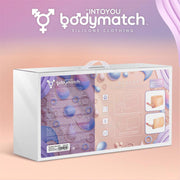 Bodymatch - Blayke - Bodysuit met Geïntegreerde Siliconen Penis - One Size - Lichte Huidskleur-Erotiekvoordeel.nl