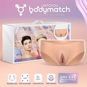 Bodymatch - Bexly - Realistische Siliconen Onderlichaam met Vagina - One Size - Lichte Huidskleur-Erotiekvoordeel.nl