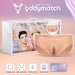 Bodymatch - Bexly - Realistische Siliconen Onderlichaam met Vagina - One Size - Lichte Huidskleur-Erotiekvoordeel.nl