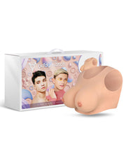 Bodymatch - Bowie - Realistische Siliconen Borstprothese - Lichte Huidskleur-Erotiekvoordeel.nl