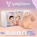 Bodymatch - Bowie - Realistische siliconen borstprothese - Lichte Huidskleur-Erotiekvoordeel.nl