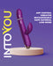 Intoyou - Sendel - Rabbit Vibrator met Bewegende Kralenring en App Control - Paars-Erotiekvoordeel.nl