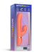 Intoyou - Mindy - Tapping Rabbit Vibrator met Klop-functie en App - Koraal Oranje-Erotiekvoordeel.nl