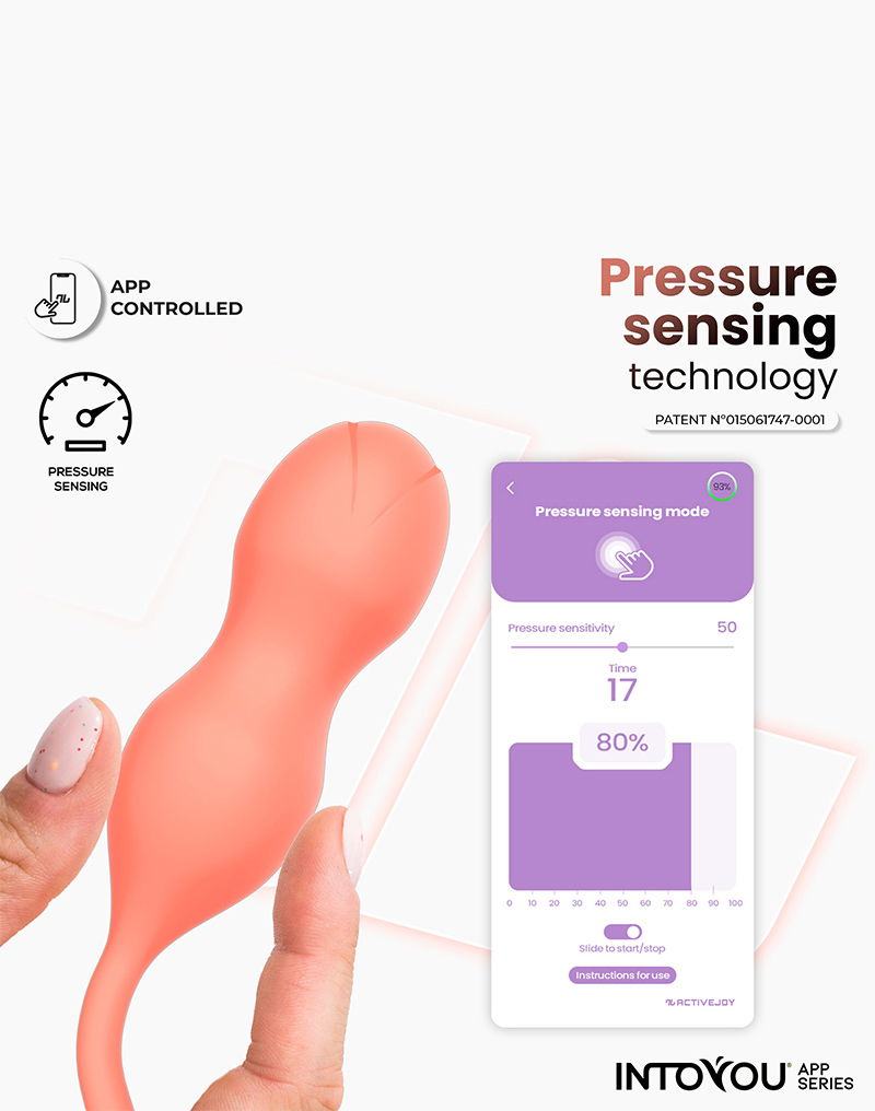 IY - Kyra - App Bediende Bekkenbodemtrainer Vaginaballetjes met Vibratie – Oranje-Erotiekvoordeel.nl