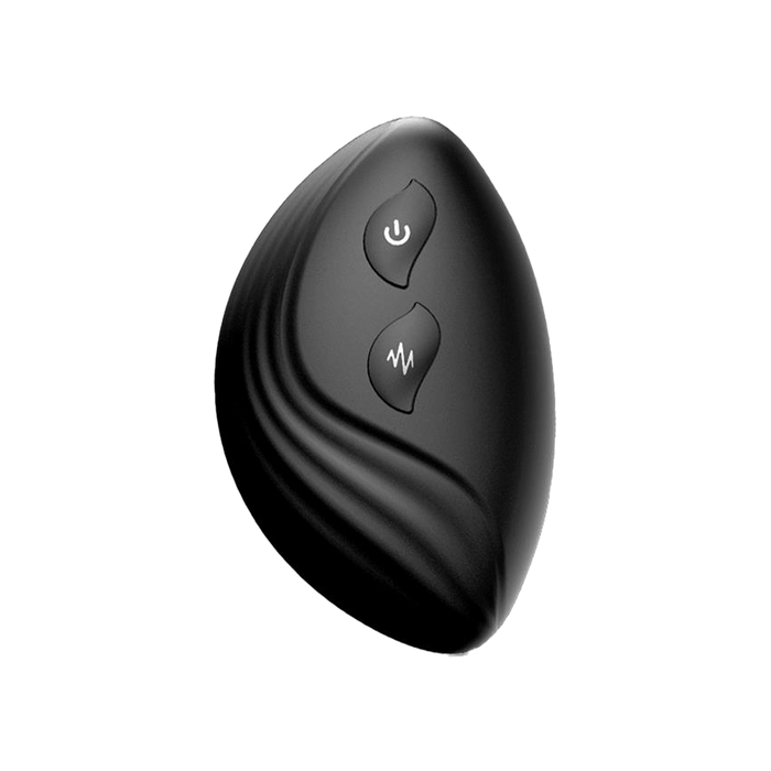 IY – Synkox – Vibrerende Penisverlenger met Afstandsbediening – Zwart-Erotiekvoordeel.nl