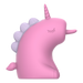 ER - Cupcake Unicorn - Clitoris Vibrator met 360° Roterende Tong - Roze-Erotiekvoordeel.nl