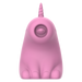 ER - Cupcake Unicorn - Clitoris Vibrator met 360° Roterende Tong - Roze-Erotiekvoordeel.nl