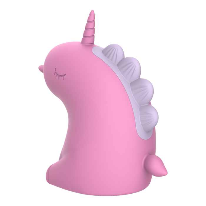ER - Cupcake Unicorn - Clitoris Vibrator met 360° Roterende Tong - Roze-Erotiekvoordeel.nl