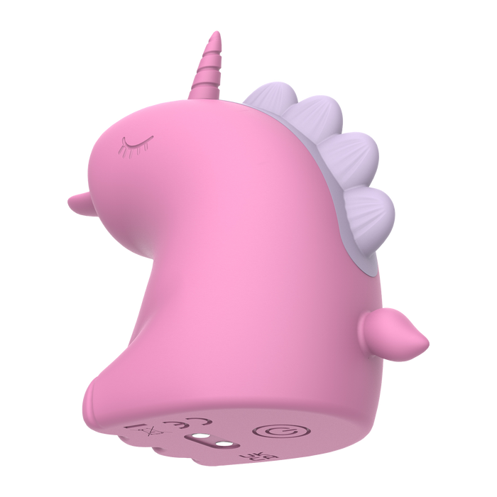 ER - Cupcake Unicorn - Clitoris Vibrator met 360° Roterende Tong - Roze-Erotiekvoordeel.nl