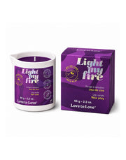 Love to Love - Light My Fire - Tropfkerze - Wax Play - Für Paare - Erotiekvoordeel.nl