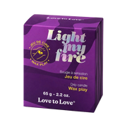 Love to Love - Light My Fire - Tropfkerze - Wax Play - Für Paare - Erotiekvoordeel.nl