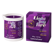 Love to Love - Light My Fire - Tropfkerze - Wax Play - Für Paare - Erotiekvoordeel.nl