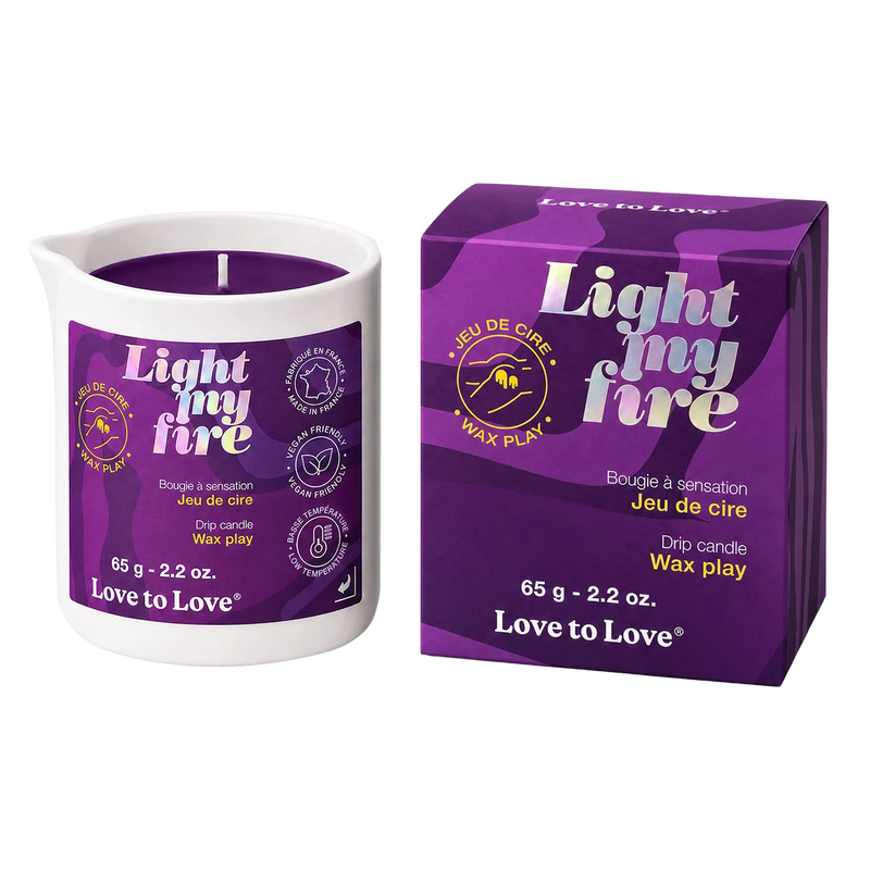 Love to Love - Light My Fire - Tropfkerze - Wax Play - Für Paare - Erotiekvoordeel.nl