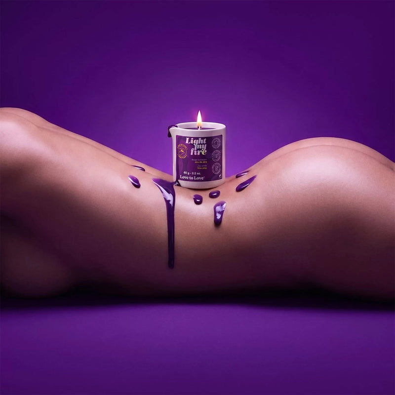 Love to Love - Light My Fire - Tropfkerze - Wax Play - Für Paare - Erotiekvoordeel.nl