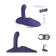 Love to Love – GOFAST - Vibratore da seduti - Vibratore a mani libere - Cuscino vibrante - Midnight Indigo-Erotiekvoordeel.nl