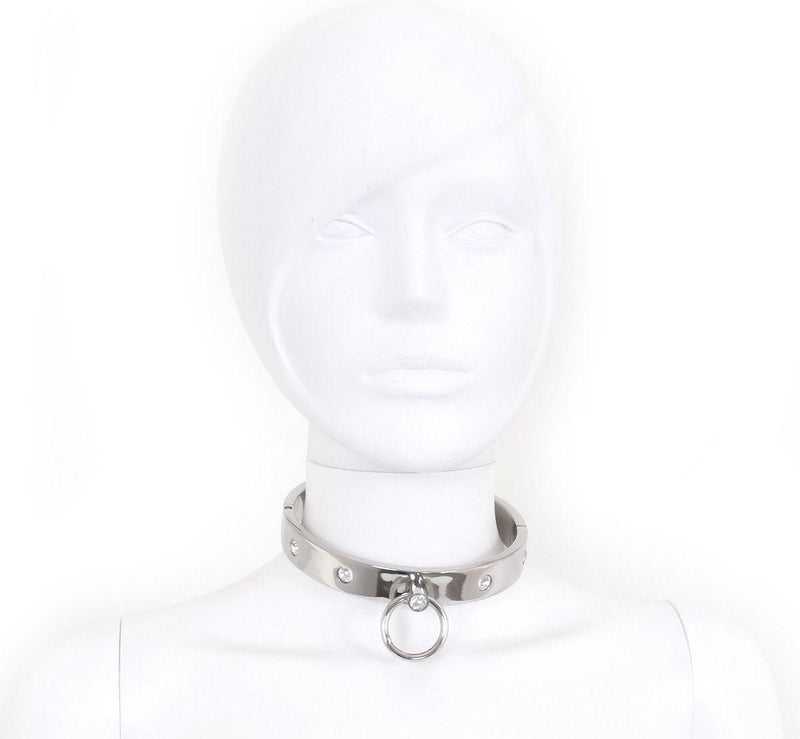 Kiotos - Collar Met Magnetisch slot - RVS-Erotiekvoordeel.nl