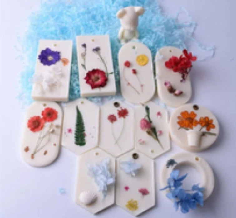 Craftylicious - Mal - Rechthoek - Vierkant - Zeep Maken - Kaarsen Maken - Jesmonite Gieten - Siliconen - Aromatablet Maken-Erotiekvoordeel.nl