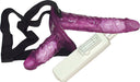 You2Toys - Dubbele Strap-On Vibrator – Perfect voor Spannend Samenplezier-Erotiekvoordeel.nl