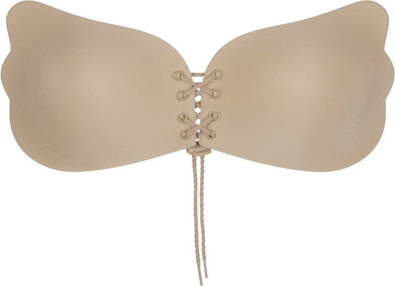 LingaDore Zelfklevende Push-Up BH – Beige – Maat E-Erotiekvoordeel.nl