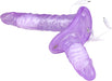 You2Toys - Dubbele Strap-On Vibrator – Perfect voor Spannend Samenplezier-Erotiekvoordeel.nl