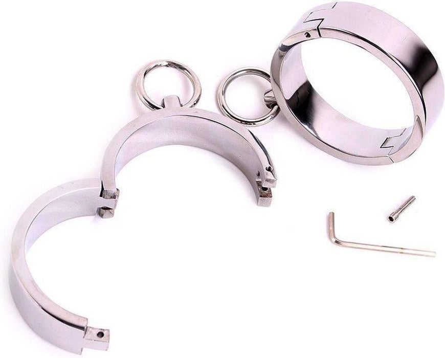 Kiotos Steel - Stalen Handboeien - Medium-Erotiekvoordeel.nl