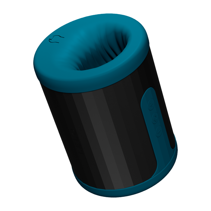 LELO - F2S Master Blaster- Stamina Trainer & Stroker - App Control - Blauwgroen-Erotiekvoordeel.nl