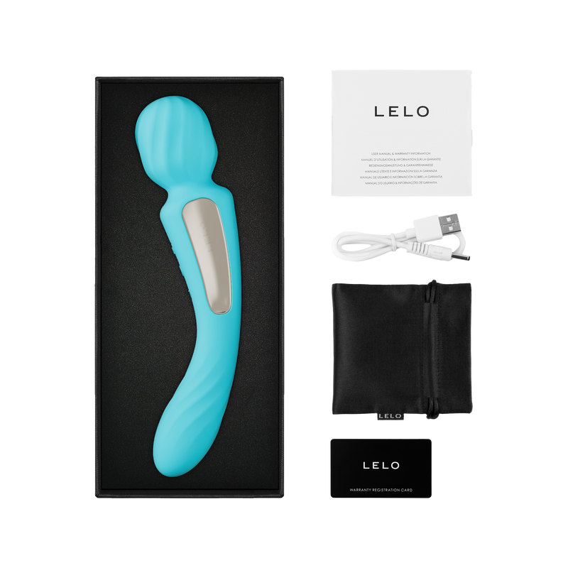 LELO - Switch - Dubbelzijdige Wand Vibrator & G-spot Vibrator - App Control - Aqua-Erotiekvoordeel.nl